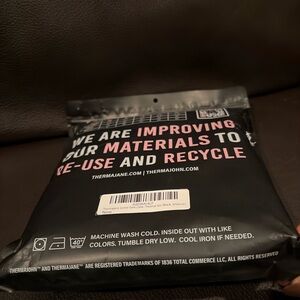 Thermajane Junior Girls Thermal 2-Piece Base Layer Set – Black, M – New(F21)&